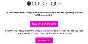 Cocotique coupon code