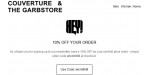 Couverture and The Garbstore coupon code