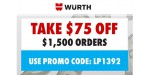 Wurth discount code