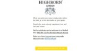 Highborn London discount code