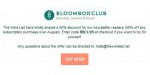 Bloombox Club discount code