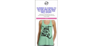 Just Be Nice coupon code