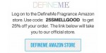 DefineMe Fragrance discount code