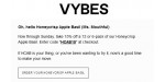 Vybes discount code