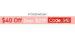 Fojojewelry discount code