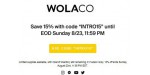 Wolaco discount code