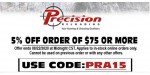 Precision Reloading discount code