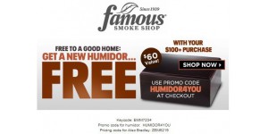 Famous Smoke coupon code