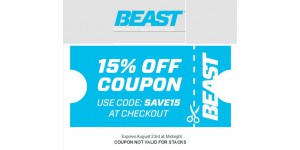Beast Sports Nutrition coupon code