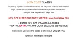 Low Cost Glasses discount code