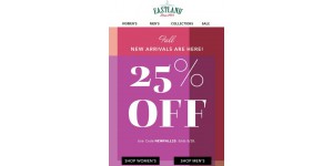 Eastland coupon code