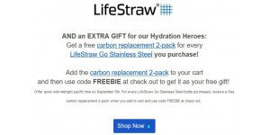 Life Straw coupon code