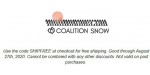 Coalition Snow discount code