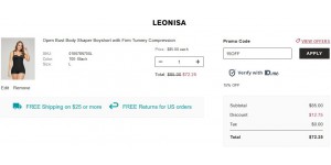 Leonisa coupon code