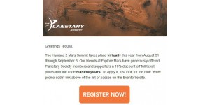 The Planetary Society coupon code