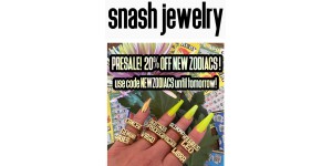 Snash Jewelry coupon code