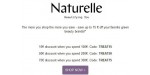 Naturelleshop.com discount code