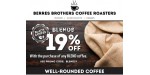 Berres Brothers Coffee Roasters discount code