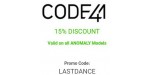 Code 41 Watches discount code