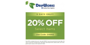 Drip Works coupon code