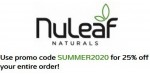 Nu Leaf Naturals discount code