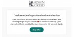 John Greed discount code