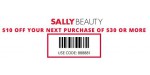 Sally Beauty discount code