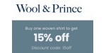 Wool & Prince discount code