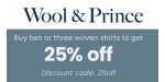 Wool & Prince discount code
