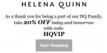 Helena Quinn discount code