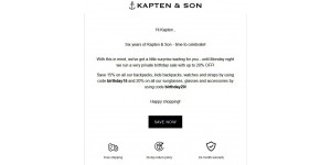 Kapten & Son coupon code