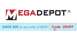 Mega Depot coupon code