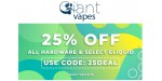 Giant Vapes discount code