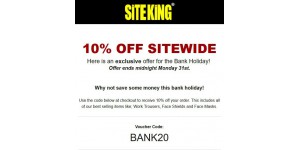 Site King coupon code