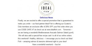Ideal Fish coupon code