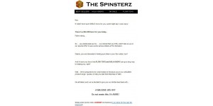 The Spinsterz coupon code