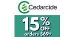 Cedarcide discount code