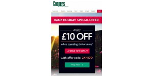Coopers of Stortford coupon code