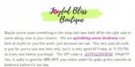 Joyful Bliss Boutique discount code