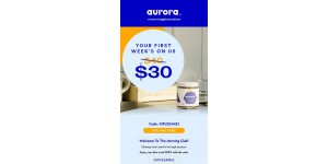 Aurora Mornings coupon code
