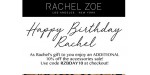 Rachel Zoe discount code