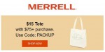 Merrell discount code