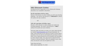 K & J Magnetics coupon code