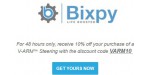 Bixpy discount code