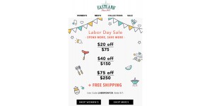 Eastland coupon code