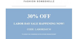 Fashion Bombshellz coupon code