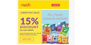 Nush Foods coupon code