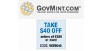 Gov Mint discount code
