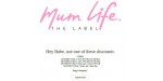 Mumlife The Label discount code