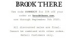Brook There discount code